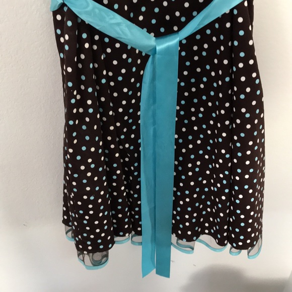 💙POLKADOT DRESS BY PULSE SIZE 2X NWOT EXCELLENT CONDITION! - Picture 2 of 8